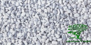 Пробковый пол Ruscork Белая Галька (Marmor Pebble)