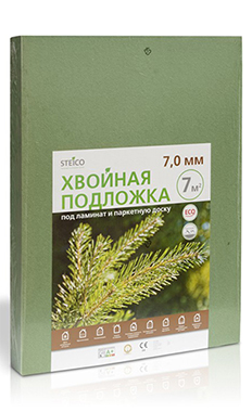 Подложка Steico хвойная 7 мм. (7 м2)